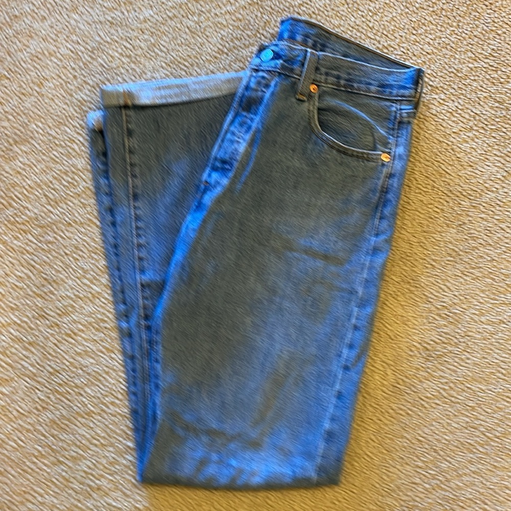 Men's 501 34x34 Classic Blue Jeans - Picture 7 of 7